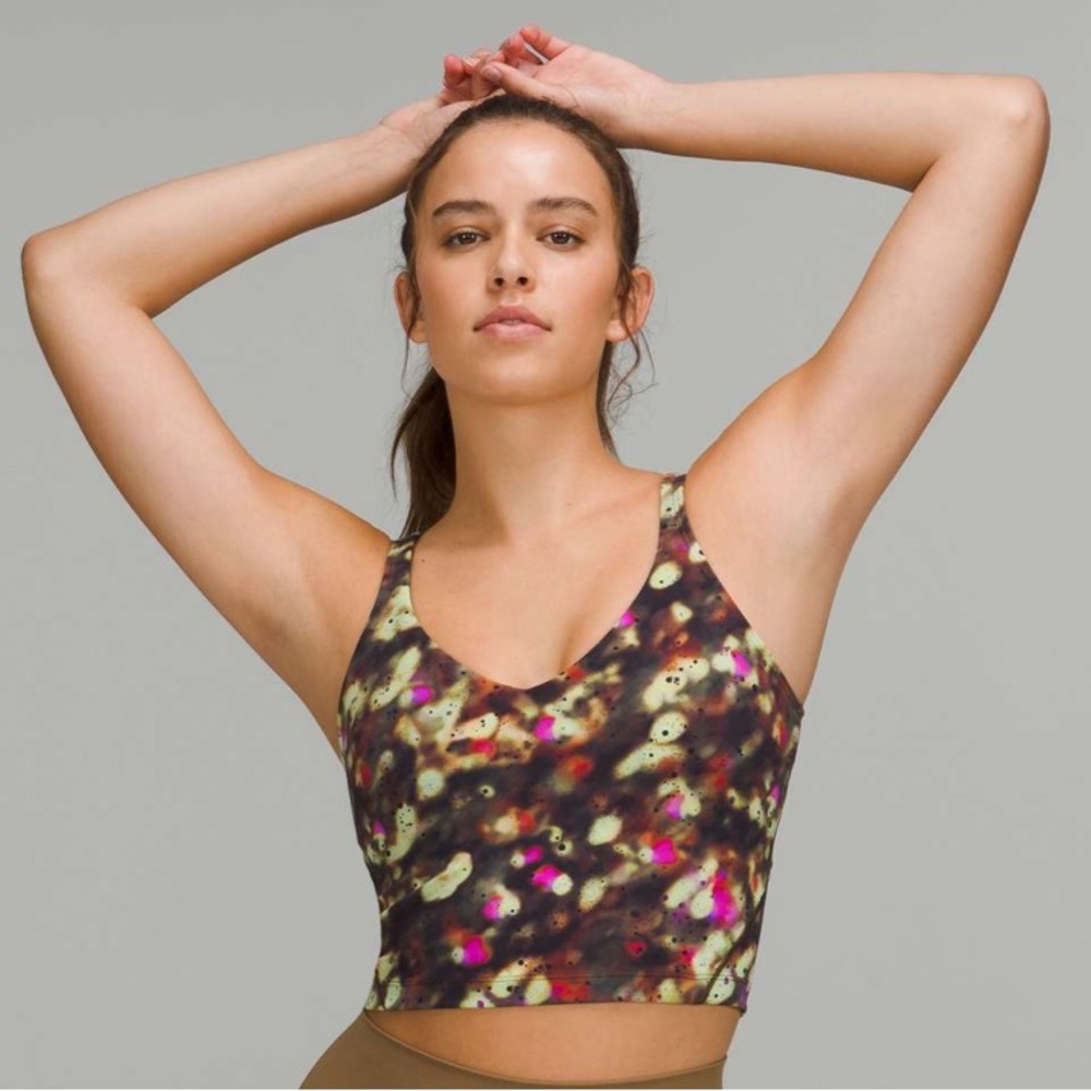 NWT Lululemon Align Tank Top
Soft Focus Splatter Green Multi